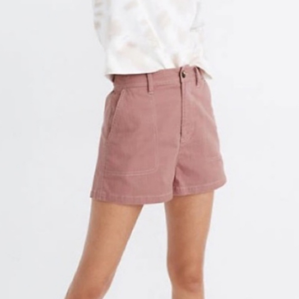 Madewell Faded Rosebud Camp Shorts
